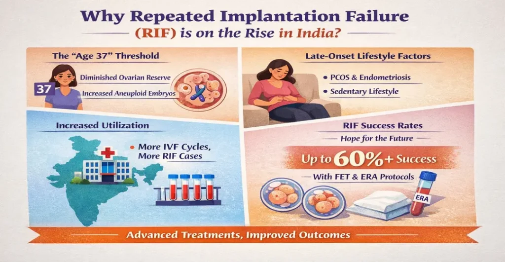 Why is Repeated Implantation Failure (RIF) on the Rise in India